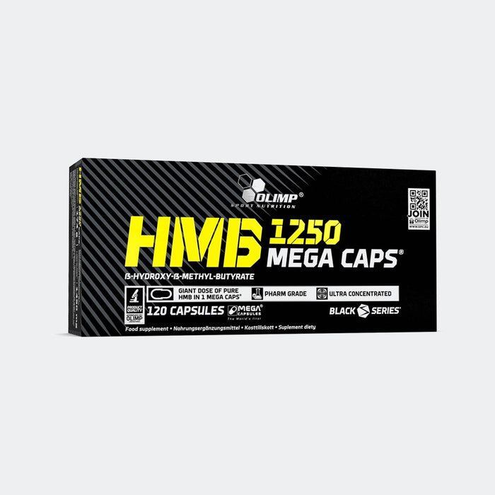 Olimp HMB 1250 Mega Caps 120 Capsules, Helps to Development of Lean Body Mass