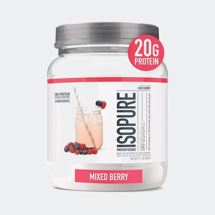 Isopure Protein Powder 16 Servings, Post Workout Recovery Drink Mix