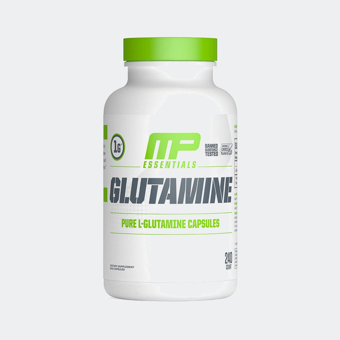 Muscle Pharm Essentials Glutamine 240 Capsules, Recovery Time and Digestion