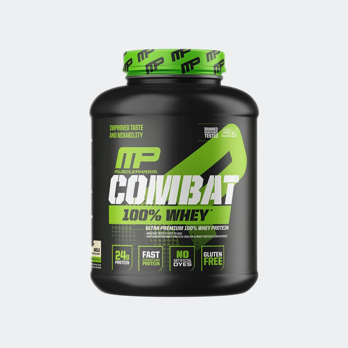 Muscle Pharm Combat 100% Whey 5lb, Muscle Recovery and Performance