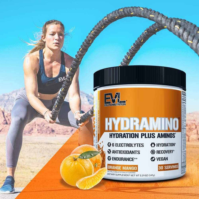 Evlution Nutrition HYDRAMINO 228g Complete Hydration Multiplier 30 Serving