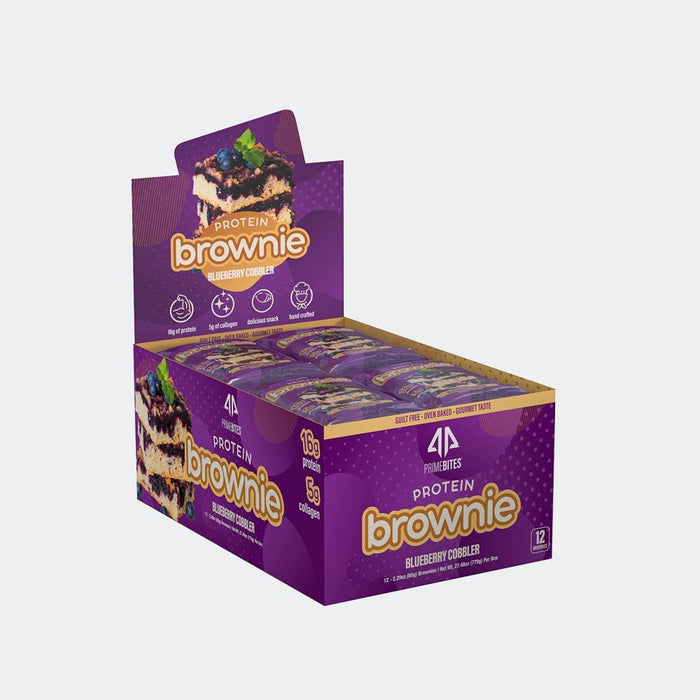 APSR Protein 12 Brownies, 16g Protein & 5g Collagen Guilt-Free Snack