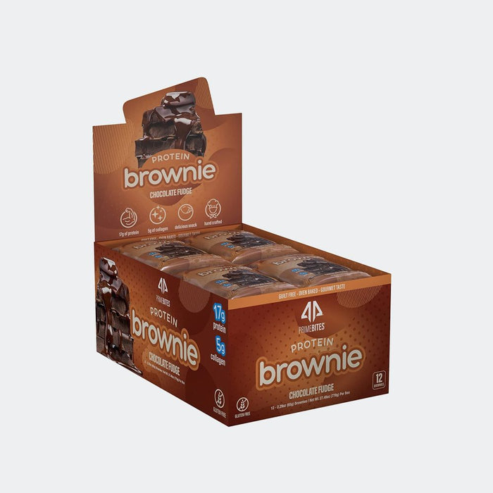 APSR Protein 12 Brownies, 16g Protein & 5g Collagen Guilt-Free Snack