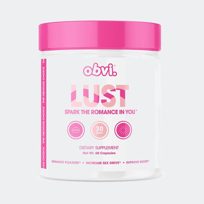 Obvi Lust 30 Servings, Improve Mood and Enhance Pleasure, Spark Your Energy