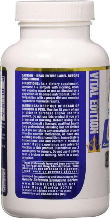 RONNIE COLEMAN CLA 90 Softgels, Muscle Support, Metabolism & Weight Management