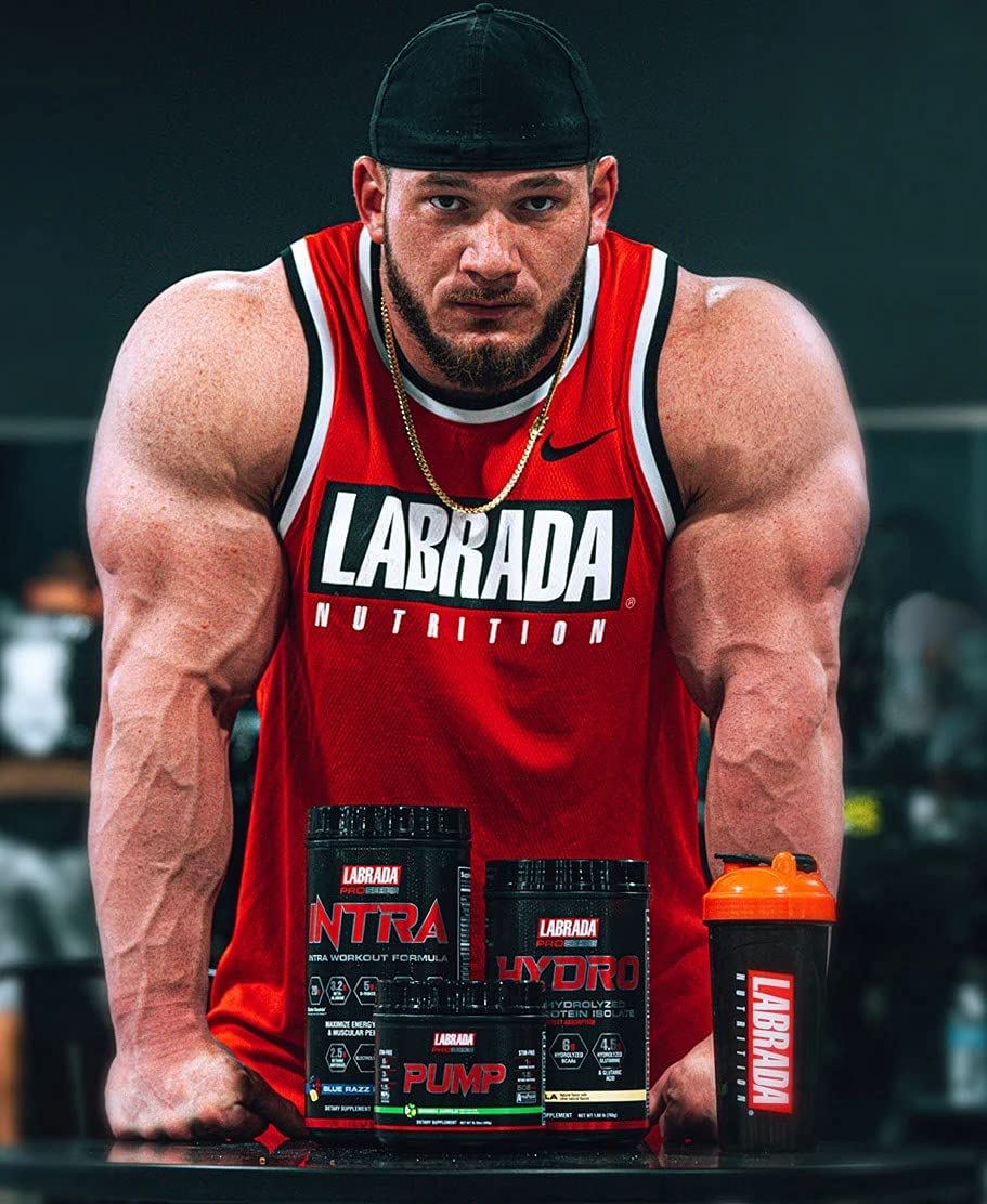 Labrada Pro-Series PUMP 480g Stim-Free Pre-Workout Supplement Powder ...