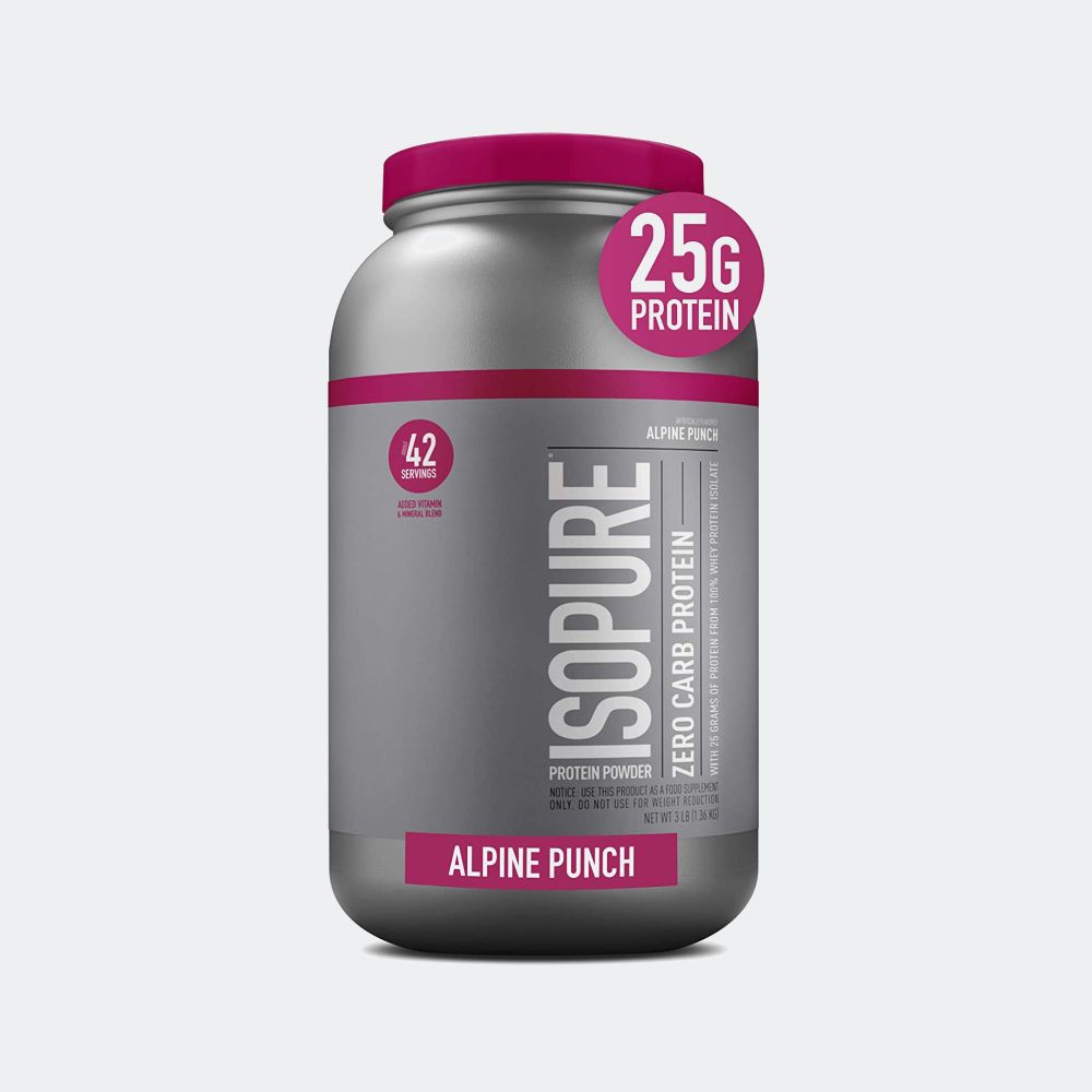 Isopure Zero Carb Protein Powder, 25g Of Protein From 100% Whey Protein Isolate