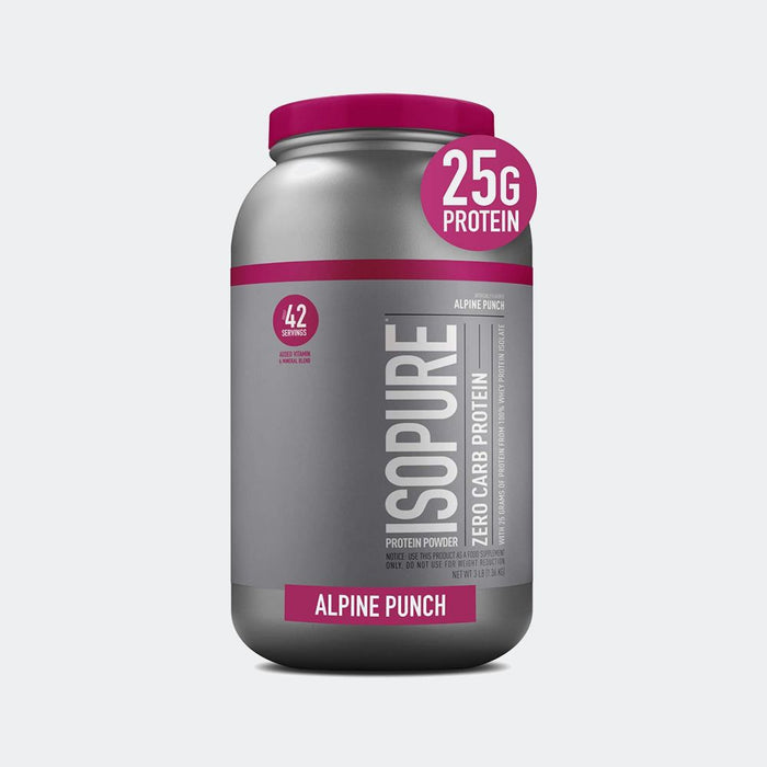 Isopure Zero Carb Protein Powder, 25g Of Protein From 100% Whey Protein Isolate