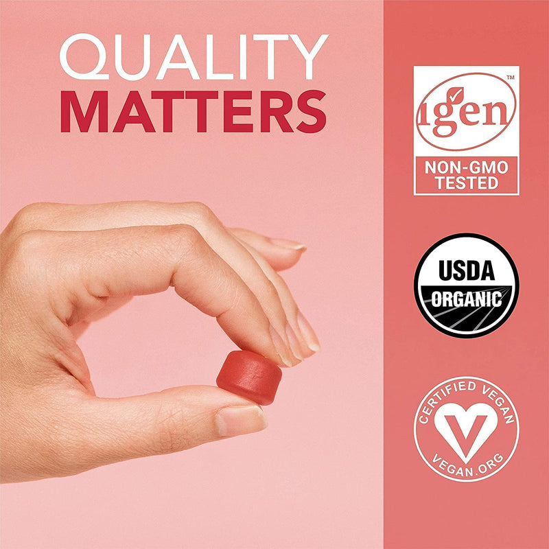 Sports Research Organic Apple Cider Vinegar Vegan Non-GMO 60 Gummies