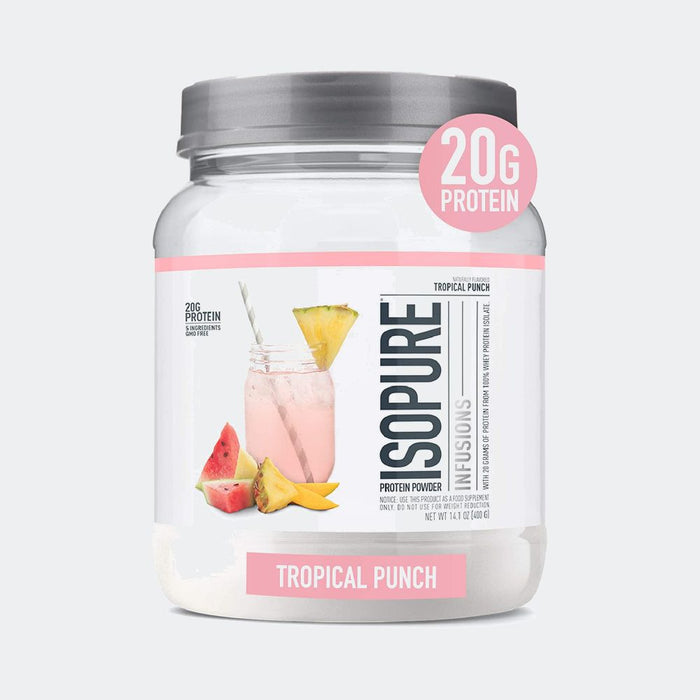 Isopure Protein Powder 16 Servings, Post Workout Recovery Drink Mix