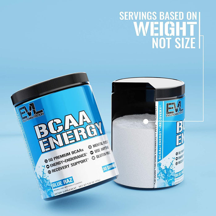 Evlution Nutrition BCAA Energy 270g For Muscle Building, Recovery