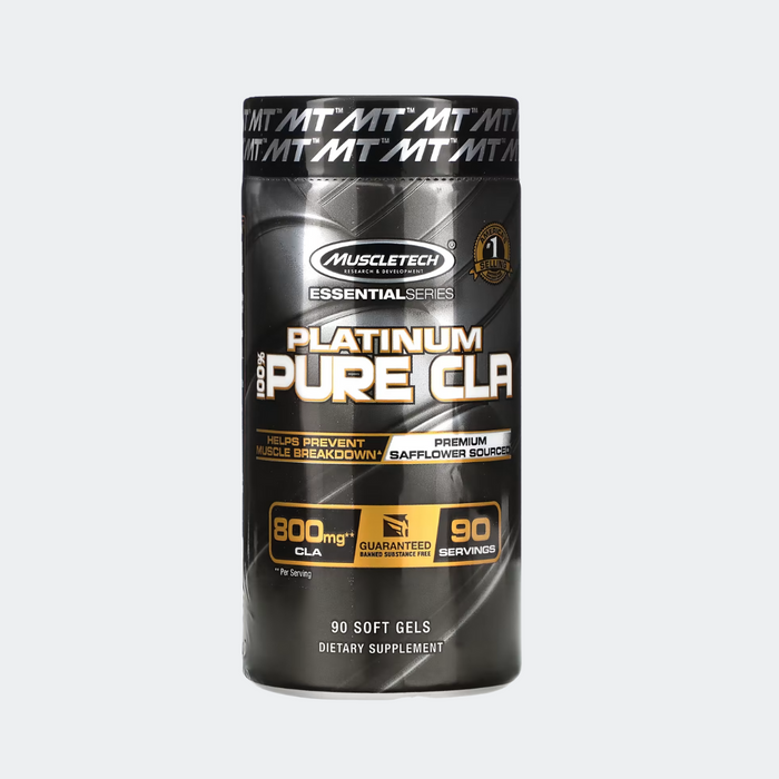 MuscleTech Platinum 100% Pure CLA 90 softgels, 800 mg of CLA per Serving