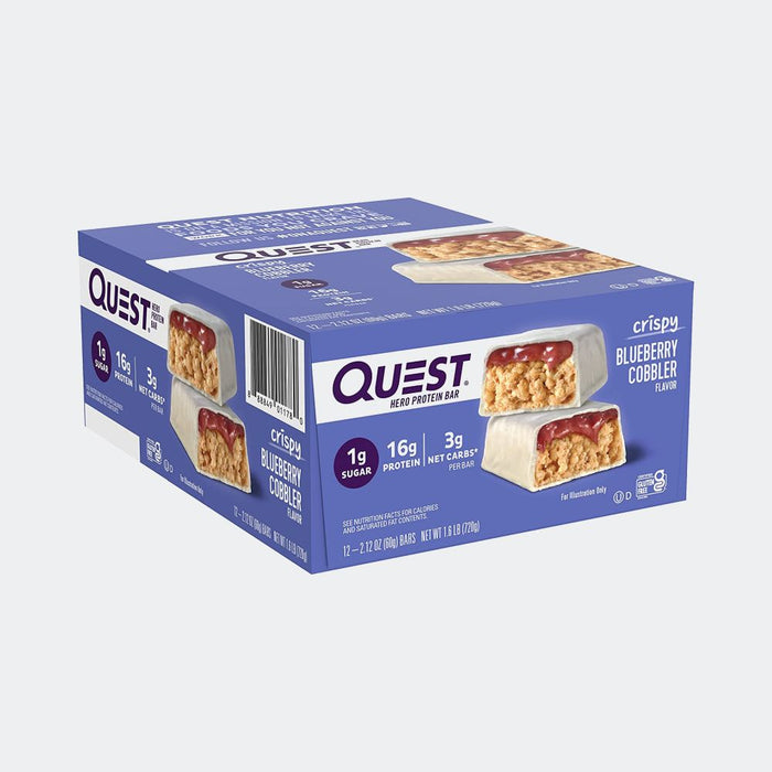 Quest Nutrition Hero Protein Bar (Pack of 12), Low Carb, Gluten Free