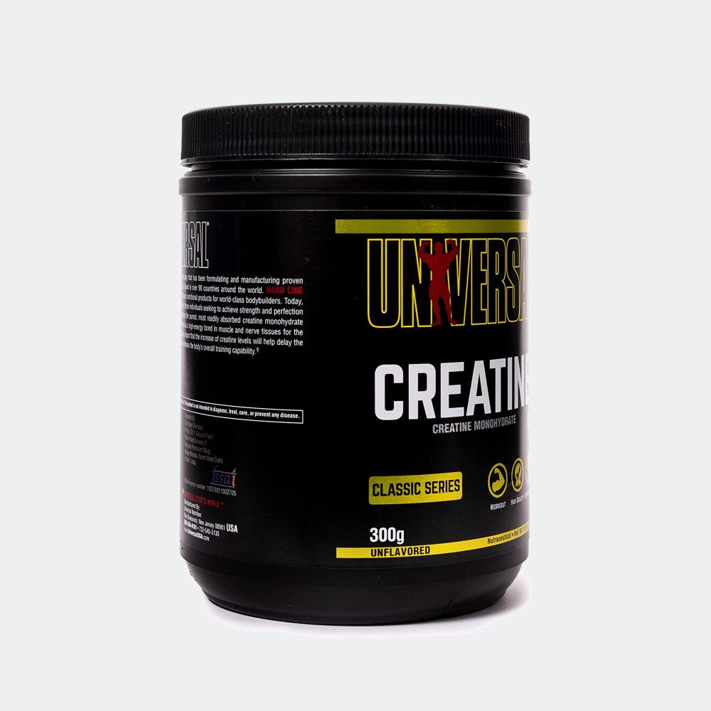 Universal Nutrition Creatine Powder 300g, Improve Strength & Lean muscle mass