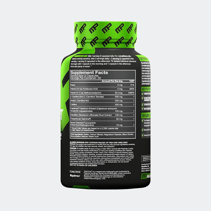 MusclePharm Shred Sport 30 Capsules, Promotes Lean Muscle Mass