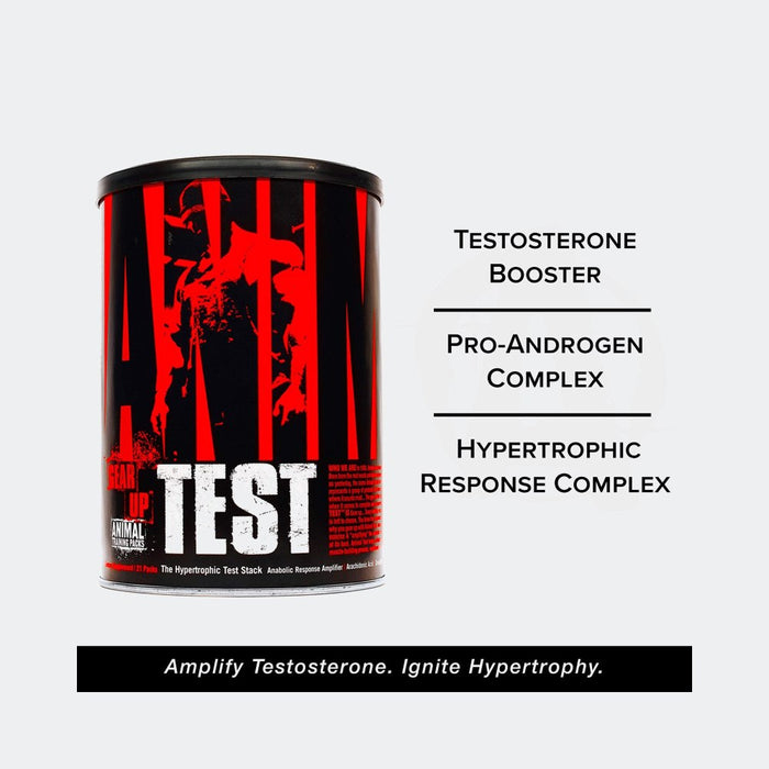 Universal Nutrition Animal Test 21 Packets Testosterone Booster Supplement