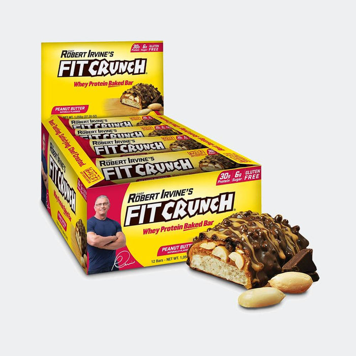 FitCrunch Whey Protein Baked Bar (Pack of 12)