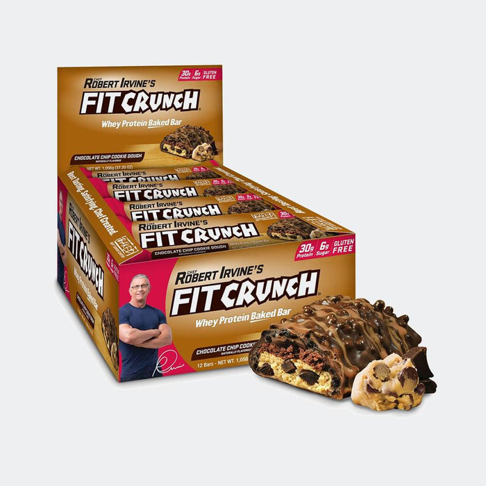 FitCrunch Whey Protein Baked Bar (Pack of 12)