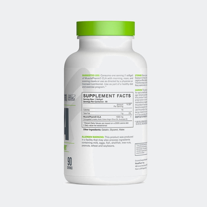 MusclePharm CLA Softgels 90 & 180 Servings, Weight Loss Support