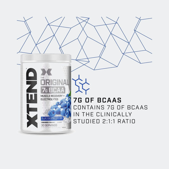 Scivation Xtend Original BCAAs Pre-Workout Powder 7g BCAA for Adults