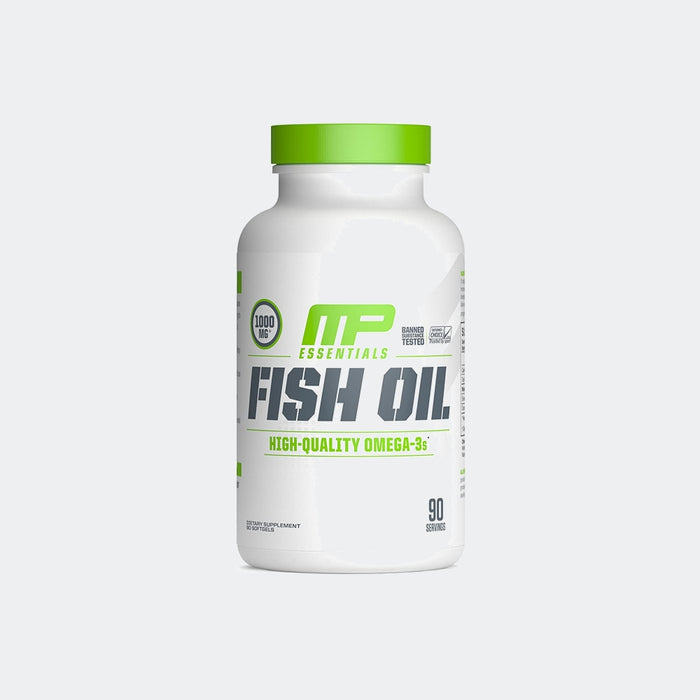 MusclePharm Fish Oil Softgel 90 Count, High-POTENCY NORDIC Fish Oil