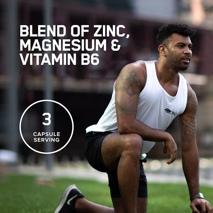 Optimum Nutrition ZMA Zinc Magnesium Aspartate, Muscle Recovery