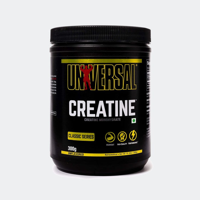 Universal Nutrition Creatine Powder 300g, Improve Strength & Lean muscle mass