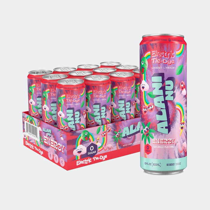 Alani Nu Energy Drink RTD 12 oz, 0 Sugar, 200 mg of caffeine per serving