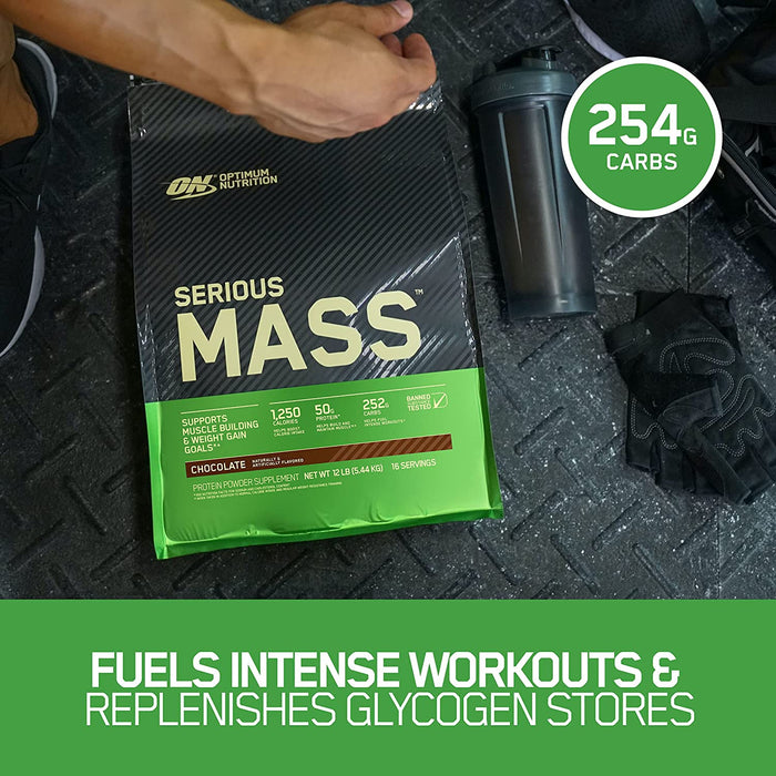 Optimum Nutrition Serious Mass Weight Gainer Protein Powder