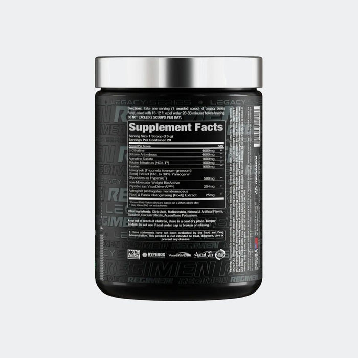 APSR Legacy Series Pump 20 Servings, Power Your Performance in the Gym