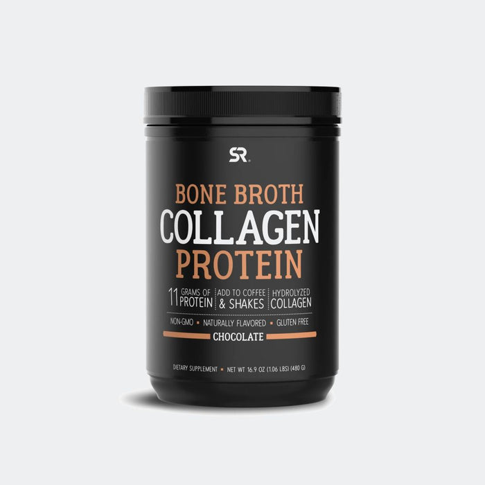 Sports Research Bone Broth Collagen Protein Powder Non-GMO, Gluten Free