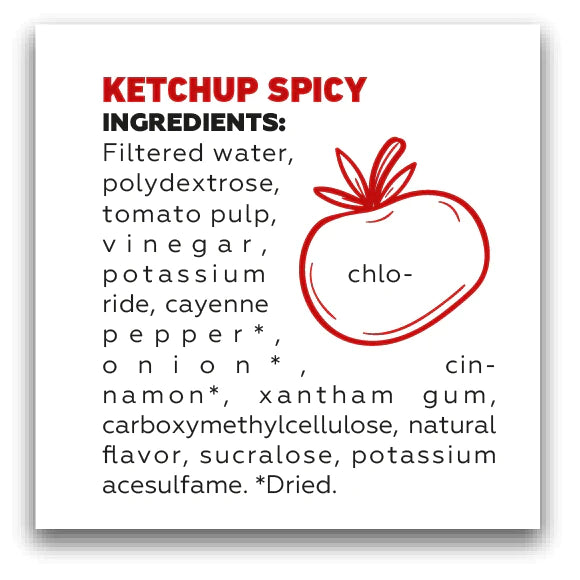 Mrs Taste Red Line 350g Hot Ketchup