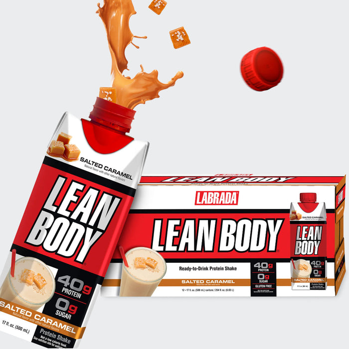 Labrada Lean Body Ready-to-Drink Protein Shake - 500ml , No Sugar, Gluten Free