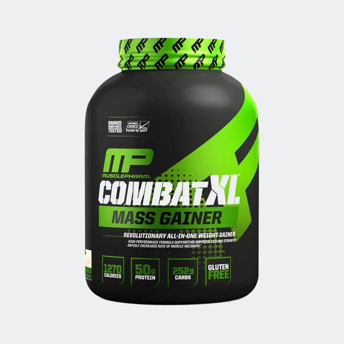 MusclePharm Combat XL Mass Gainer Powder, Weight Gainer Protein Powder