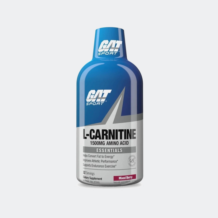 GAT SPORT Essentials Liquid L-Carnitine 32 Servings 1500MG Amino Acid