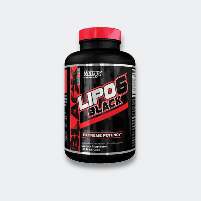 Nutrex Research LIPO-6 Black 120 Capsules, Powerful weight Loss Support