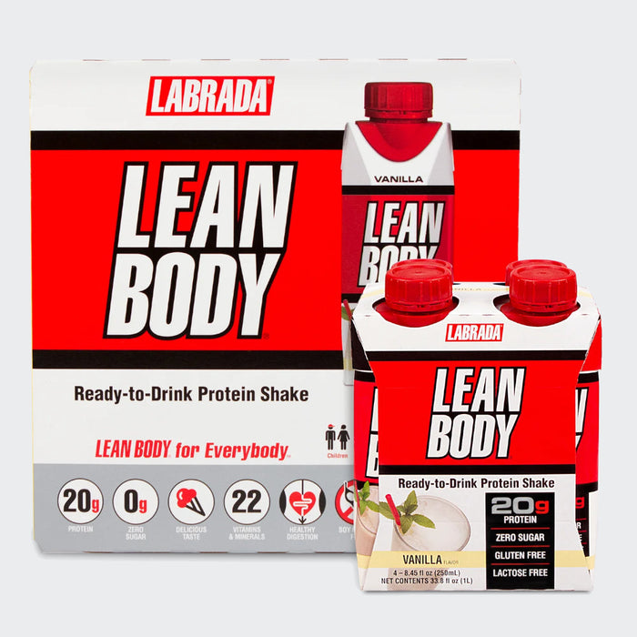 Labrada Lean Body Ready-to-Drink Protein Shake 8.45 Oz (Pack of 16)