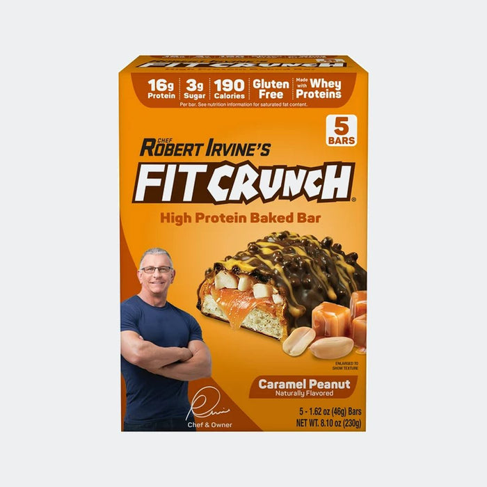 FitCrunch Whey Protein Baked Bar (Pack of 12)