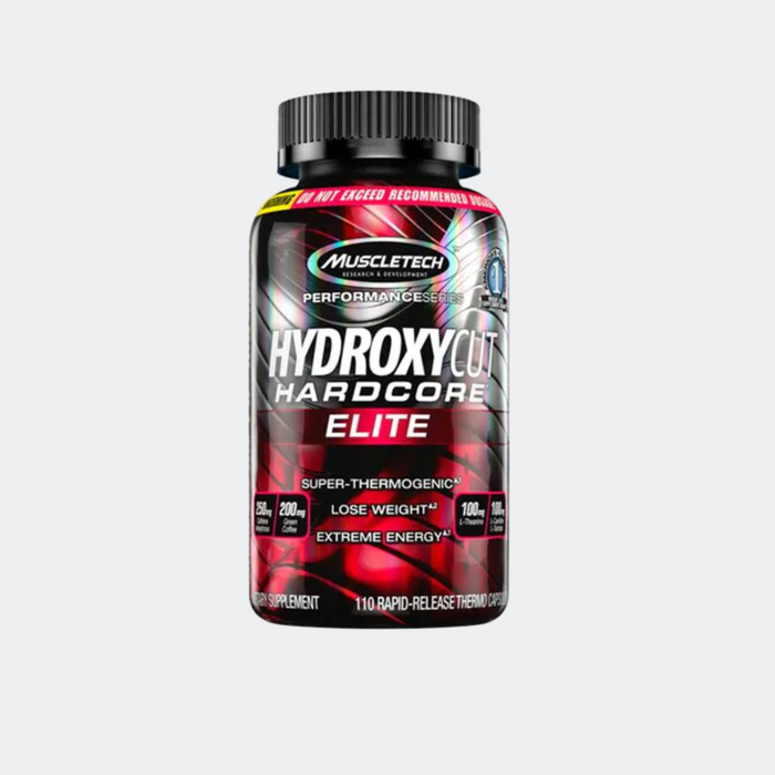 MuscleTech Hydroxycut Hardcore Elite 110 Capsules, Weight Loss Supplement