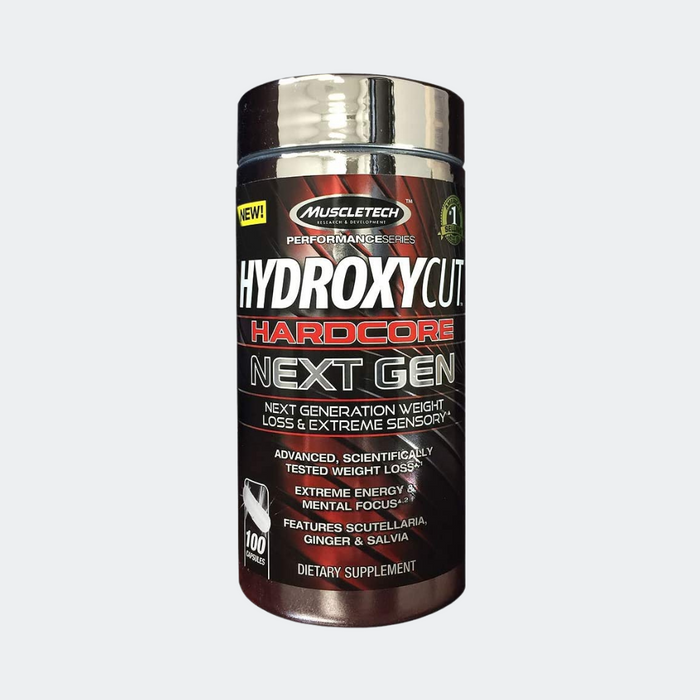 MuscleTech Hydroxycut Hardcore Next Gen 100 Capsules, Weight Loss