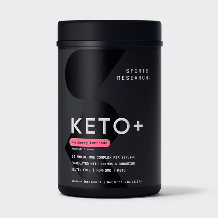 Sports Research Keto Plus Exogenous Ketones(BHB) - 30 Servings, Boost Ketones