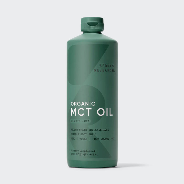 Sports Research Premium MCT Oil from Organic Coconuts 32 fl oz Unflavored