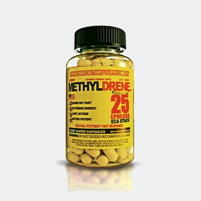 GAT Methyldrene 100 Super Capsules, Extra Potent Fat Burner