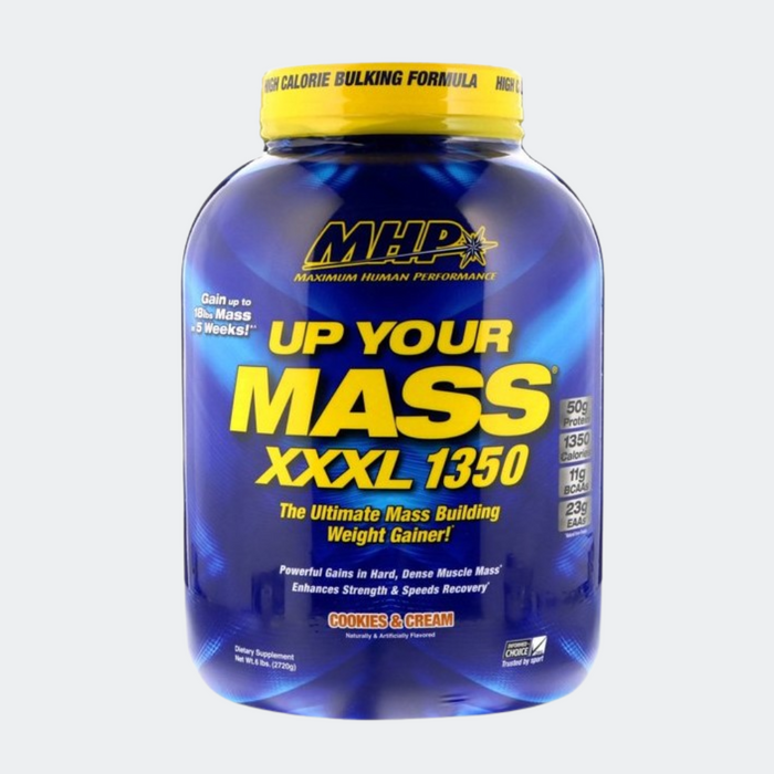 MHP Up Your Mass XXXL 1350, The Ultimate Mass BUilding Weight Gainer