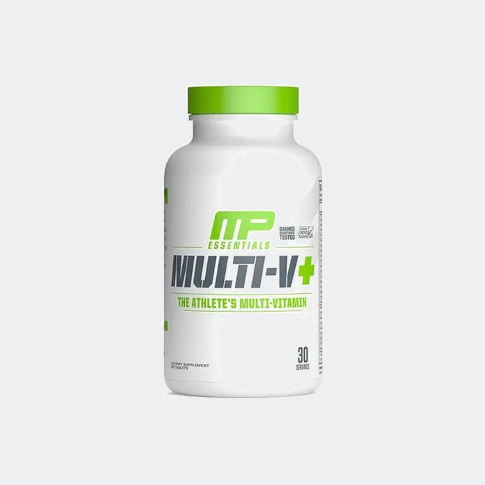 MusclePharm Essentials Multi-V+ 60Tablets , High Performance Multivitamin