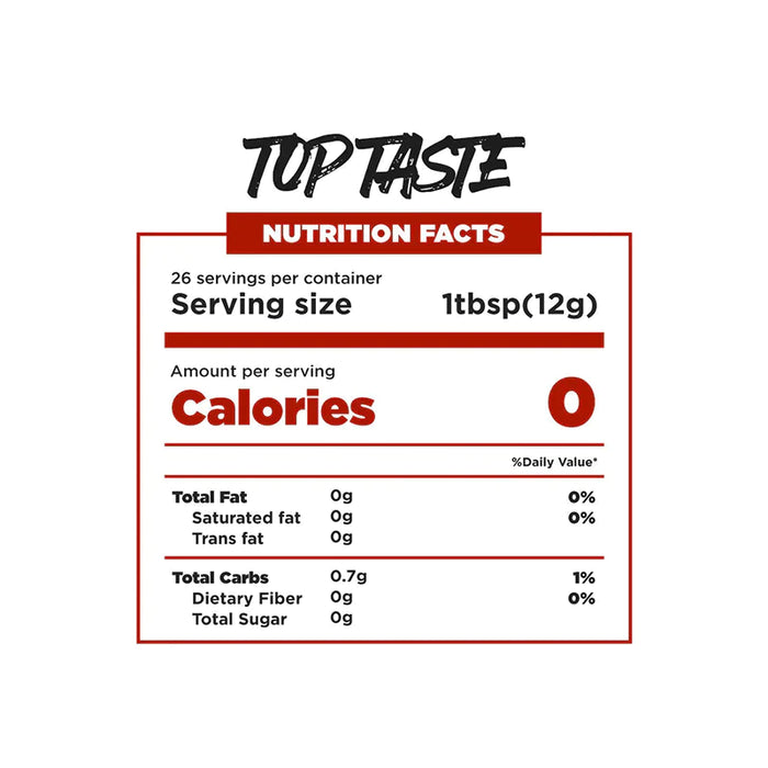 Mrs Taste Top Taste 320g, Zero Calories, Special Flavor